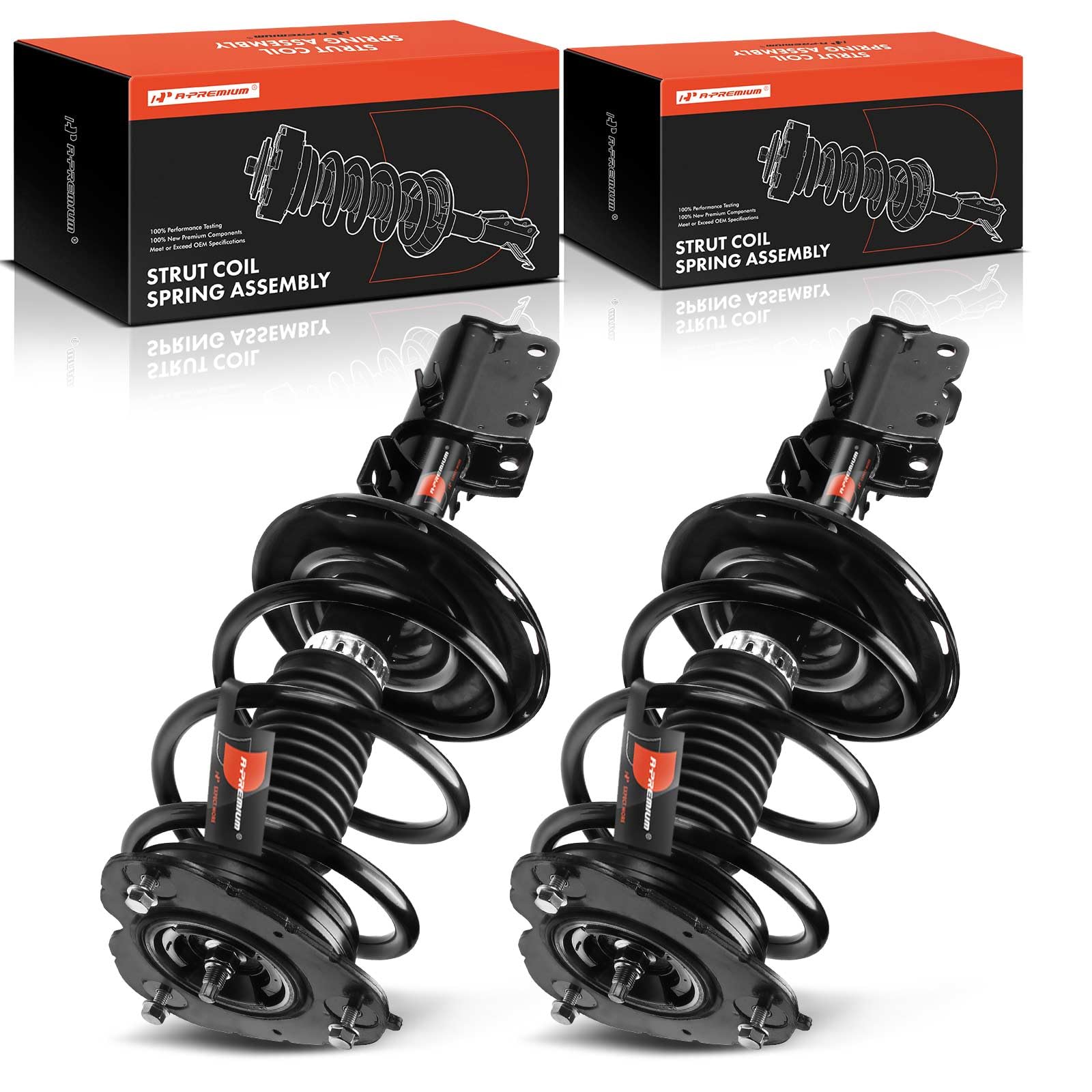 ニュージンズ　プレミアムキット Amazon.com: A-Premium Front Complete Strut & Coil Spring