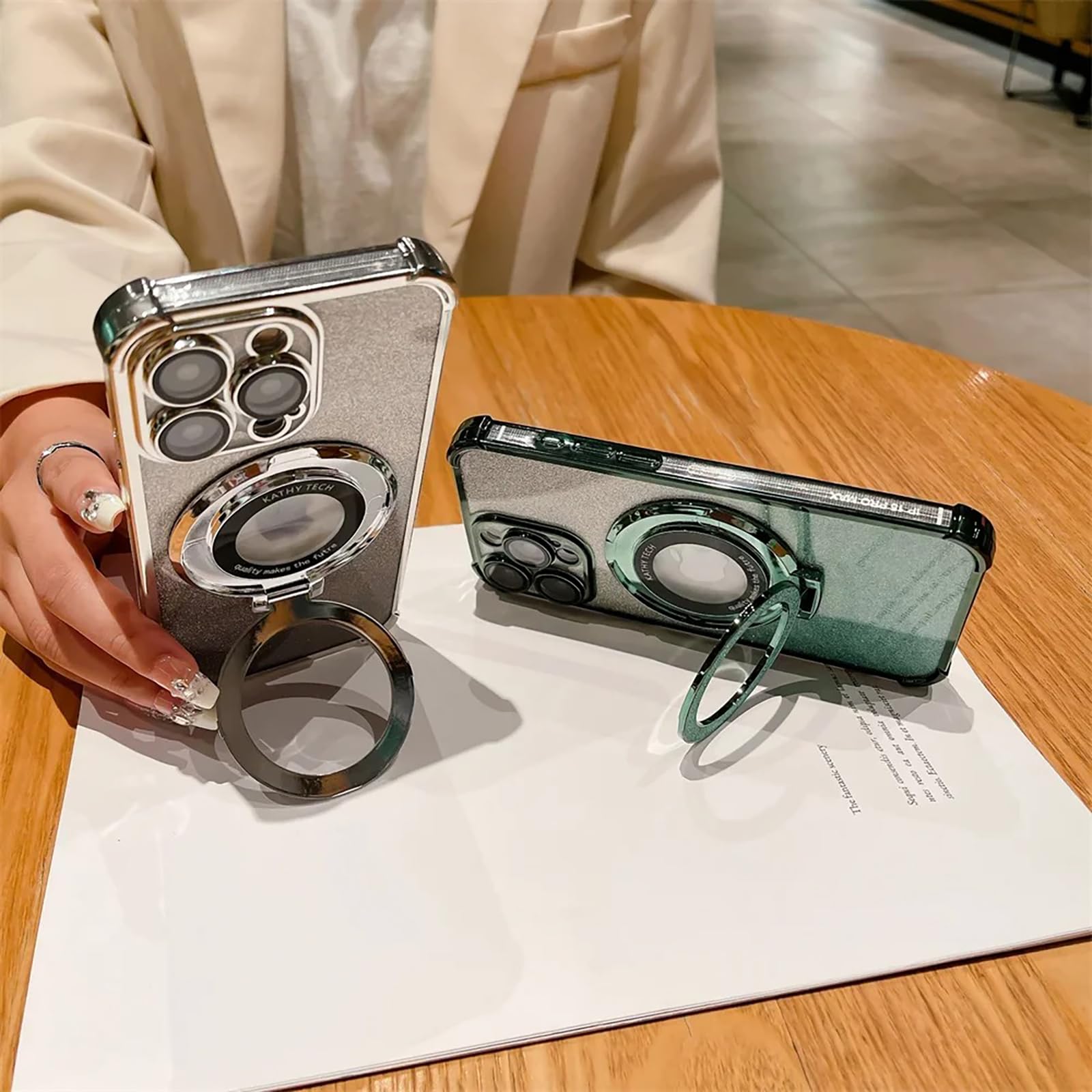 Amazon.com: HUHUCASE for iPhone 11/12/13/14/15/16/17 Pro Max Plus