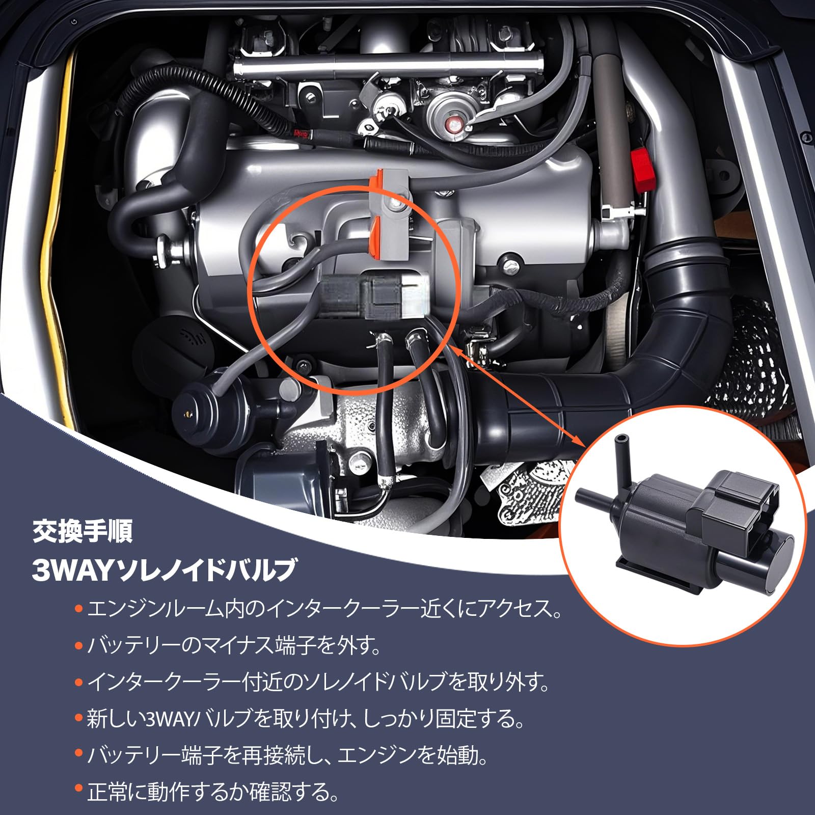 Amazon.co.jp: バルブアッシ 3ウェイソレノイドバルブ ABV ソレノイド