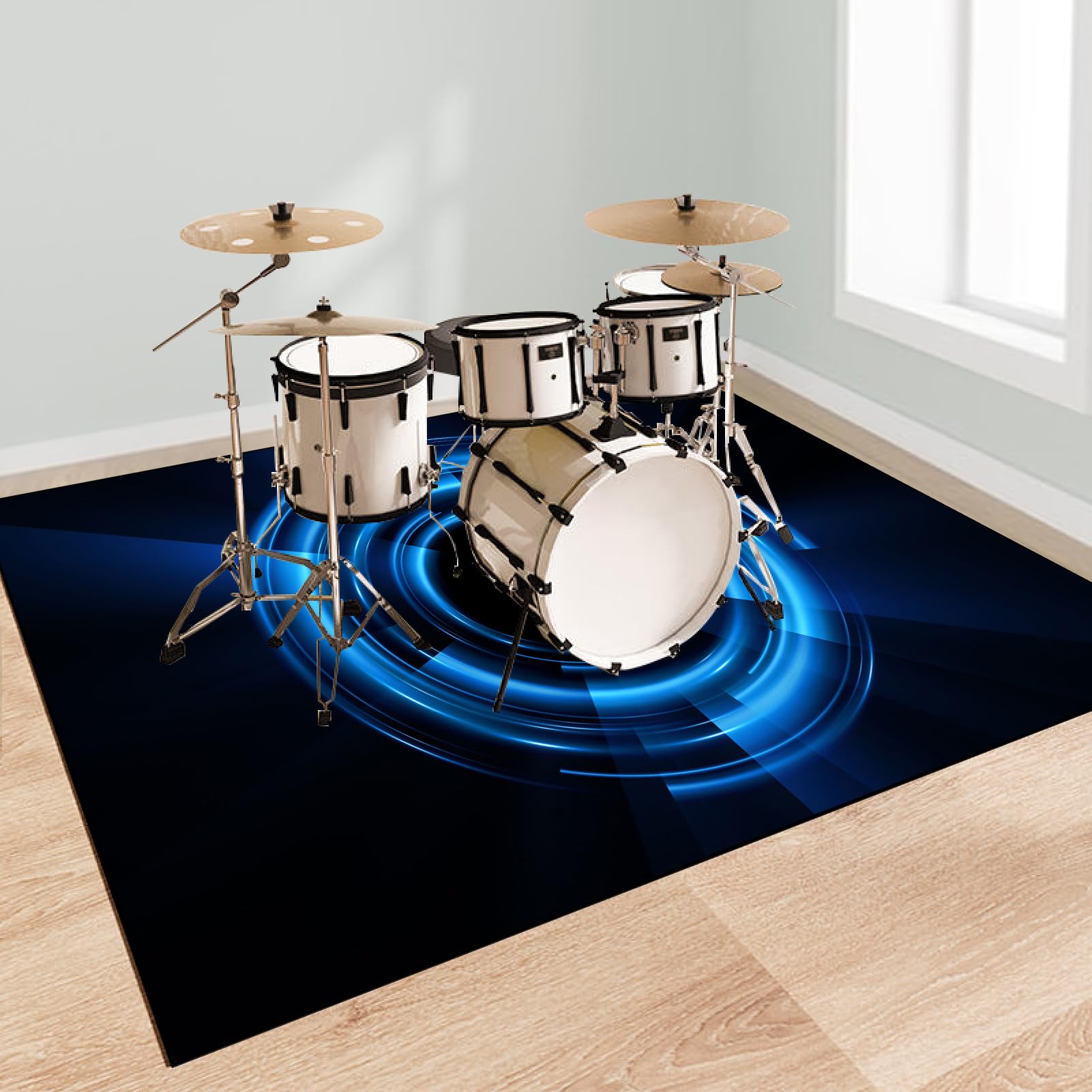 Elektryczny dywan perkusyjny maty na instrumenty muzyczne 180 x 160 cm