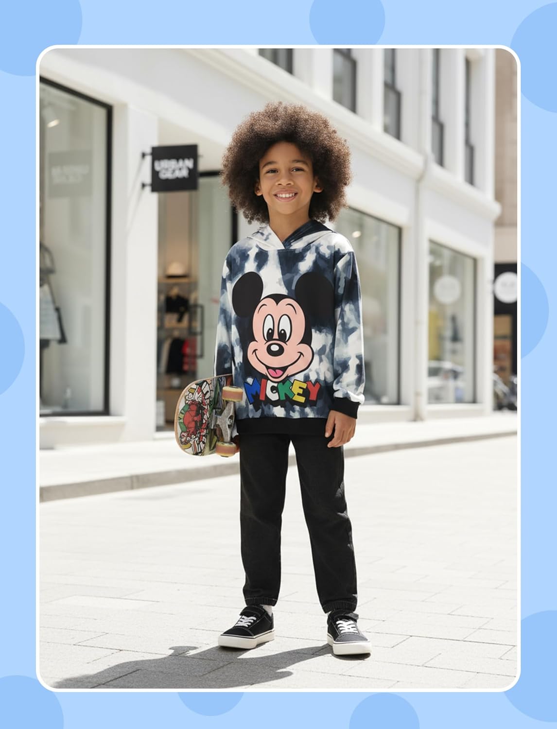 Disney Lilo & Stitch Minnie Mickey Spiderman Frozen Elsa Boys/Girls Hoodie Sweatshirt Graphic Pullover Tops Toddler-Big Kid - Image 3