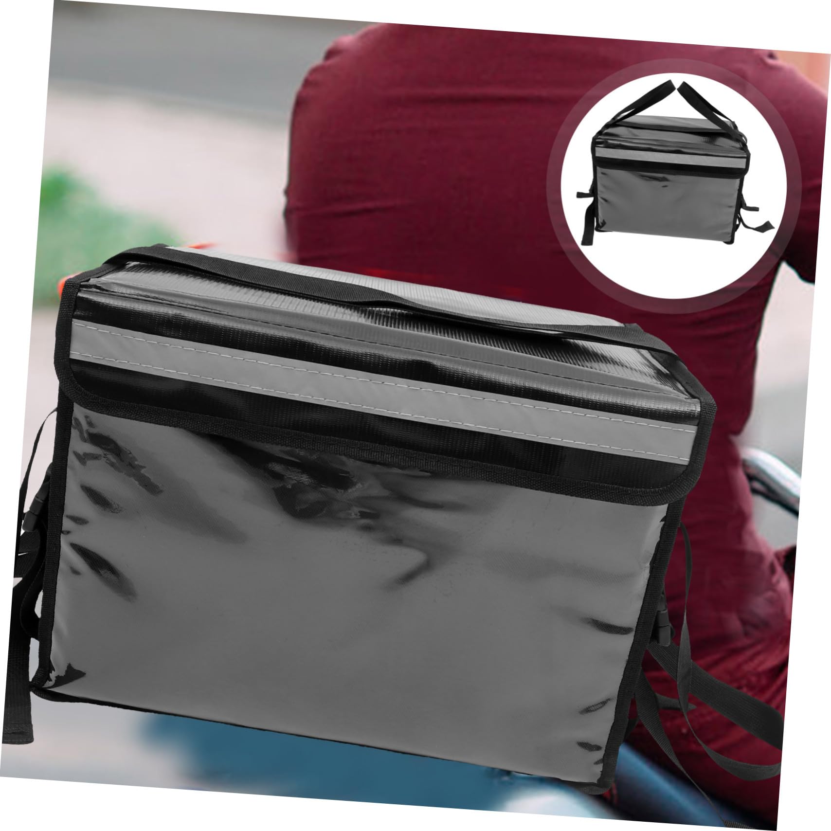 Isolierbox 32l aus Nylon für Mitnehmen, Wasserabweisend Tragbar