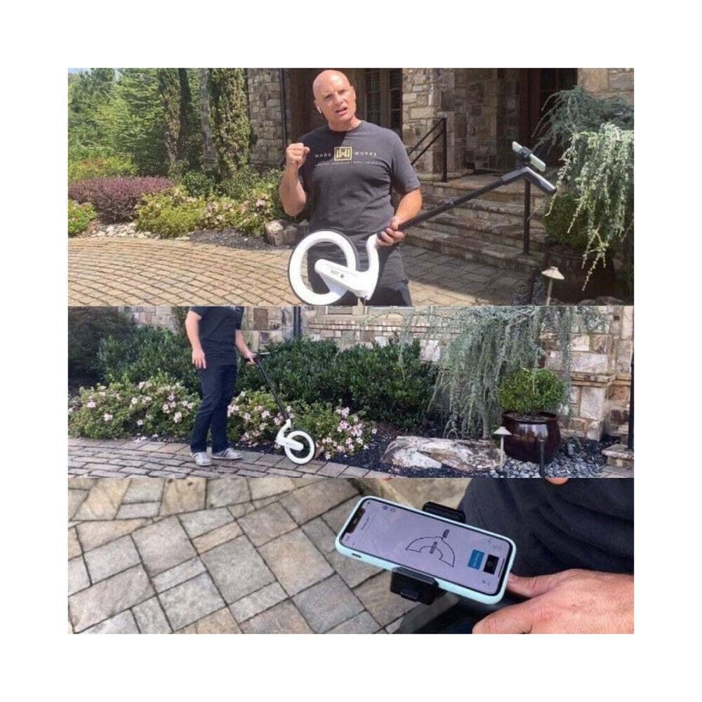 Qubel Carta With Sprayer - Digital Mapping Wheel For Distance Measuring And Estimating, Feet - View #11