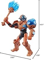 Vista 7 de He-Man and The Masters of the Universe Toy, figura de acción de Duncan de Man-at-Arms, movimiento de ataque de poder y accesorio, personaje de héroe