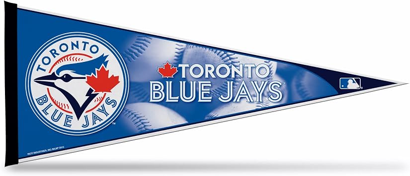 Toronto Blue Jays Pennant Felt 12x30