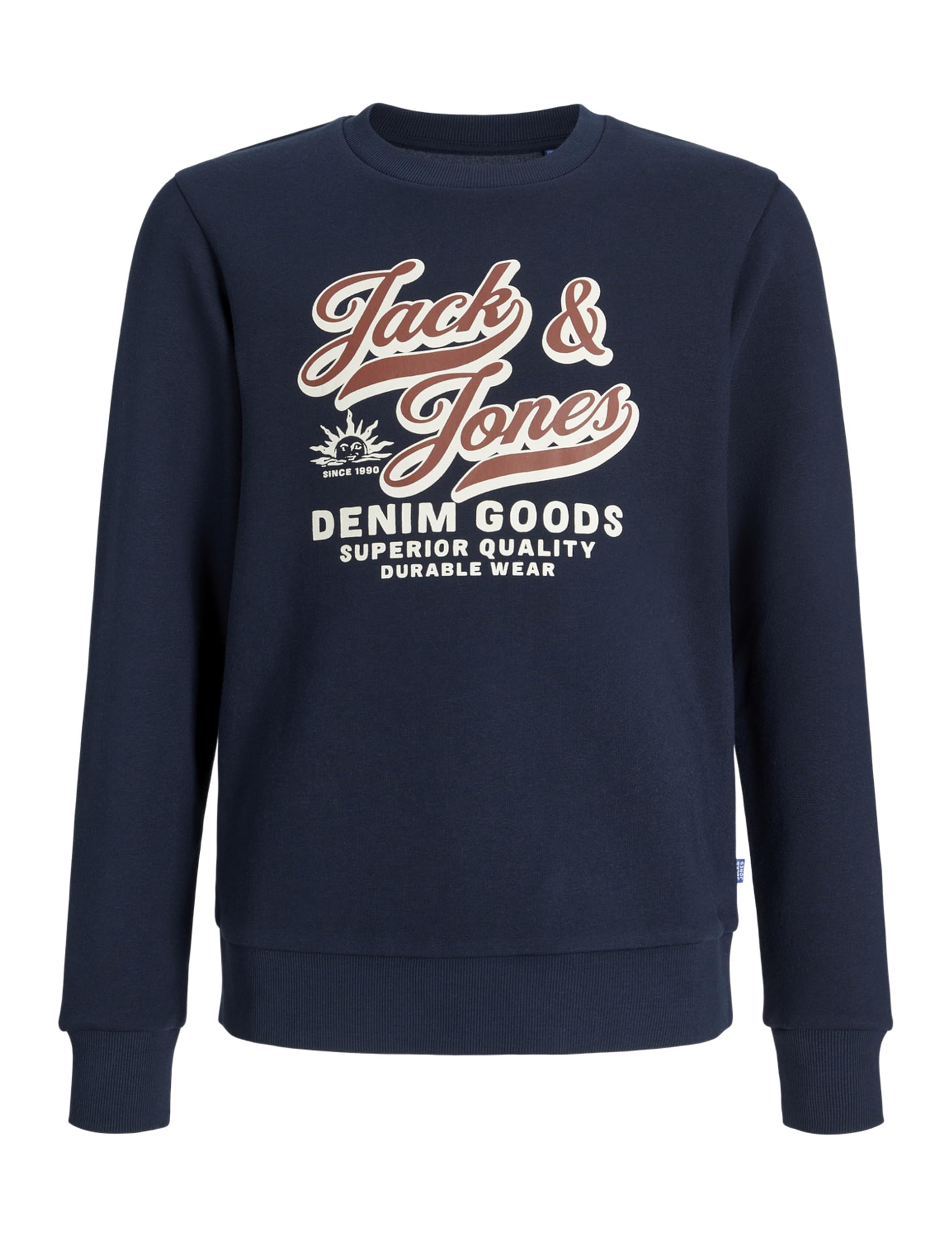 JACK & JONES Jungen Jjelogo Sweat Crew 2 Col Aw25 Noos Mni