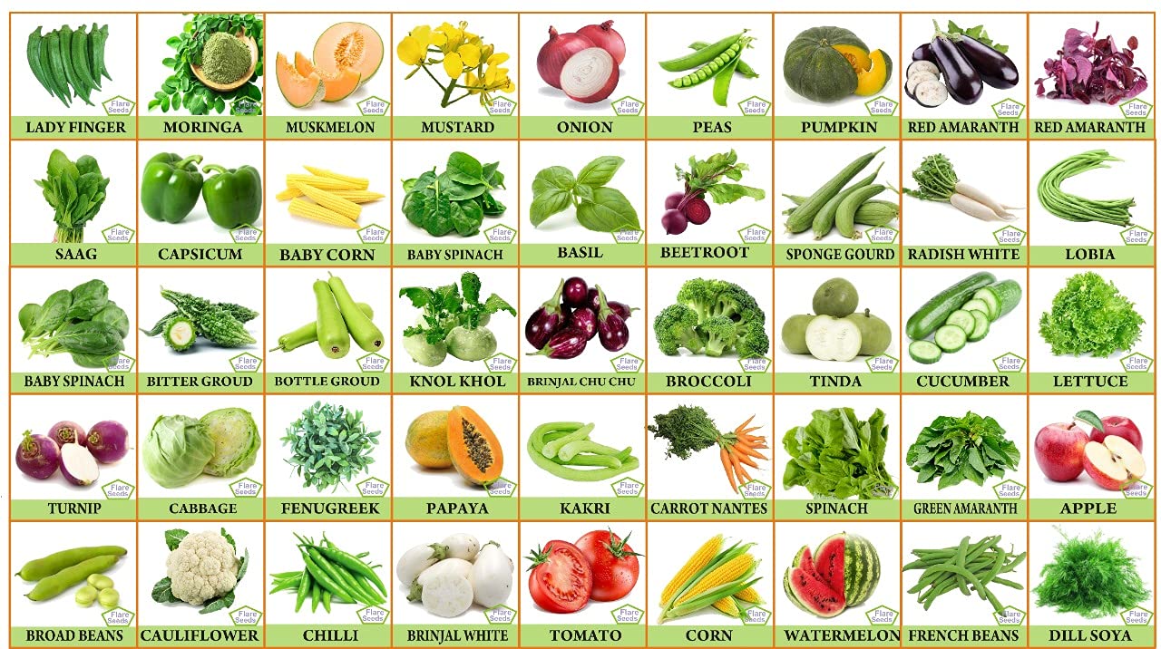 FLARE SEEDS Vegetables Seeds Pack (B08FH32LVJ) Amazon Price History, Amazon Price Tracker