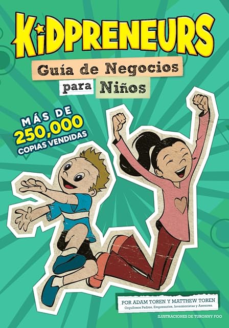 Portada de Kidpreneurs: ¡Jóvenes Emprendedores con Grandes Ideas!
