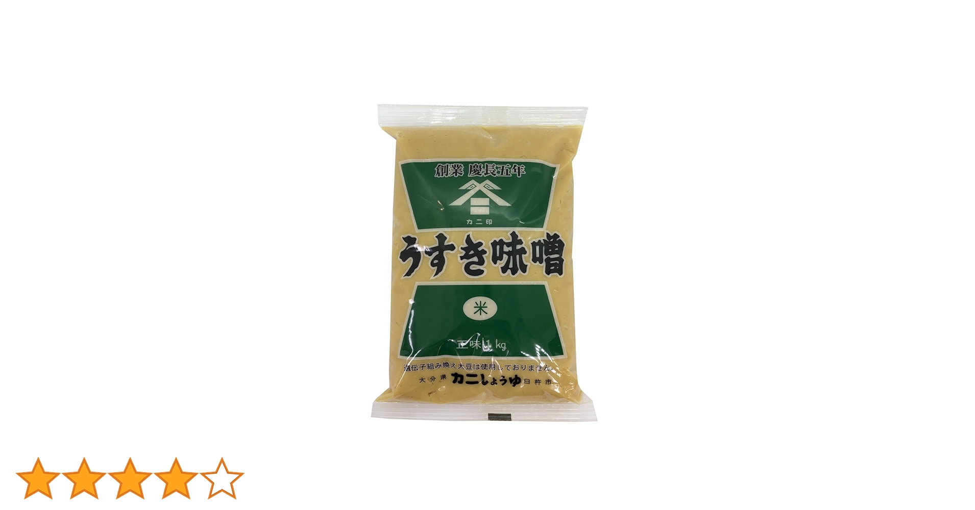 Amazon.co.jp: カニしょうゆ カニ印 うすき味噌 米みそ つぶなし