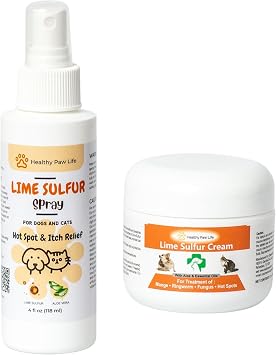 Classics Lime Sulfur Dip Bundle - 2 Items Classics Lime Sulfur Cream 2 oz and Classics Lime Sulfur Spray 4 oz, 2 Piece Set