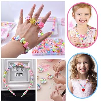 ビーズアクセサリーキット Amazon.co.jp: TREXIO おもちゃ ビーズ アクセサリーキット 500