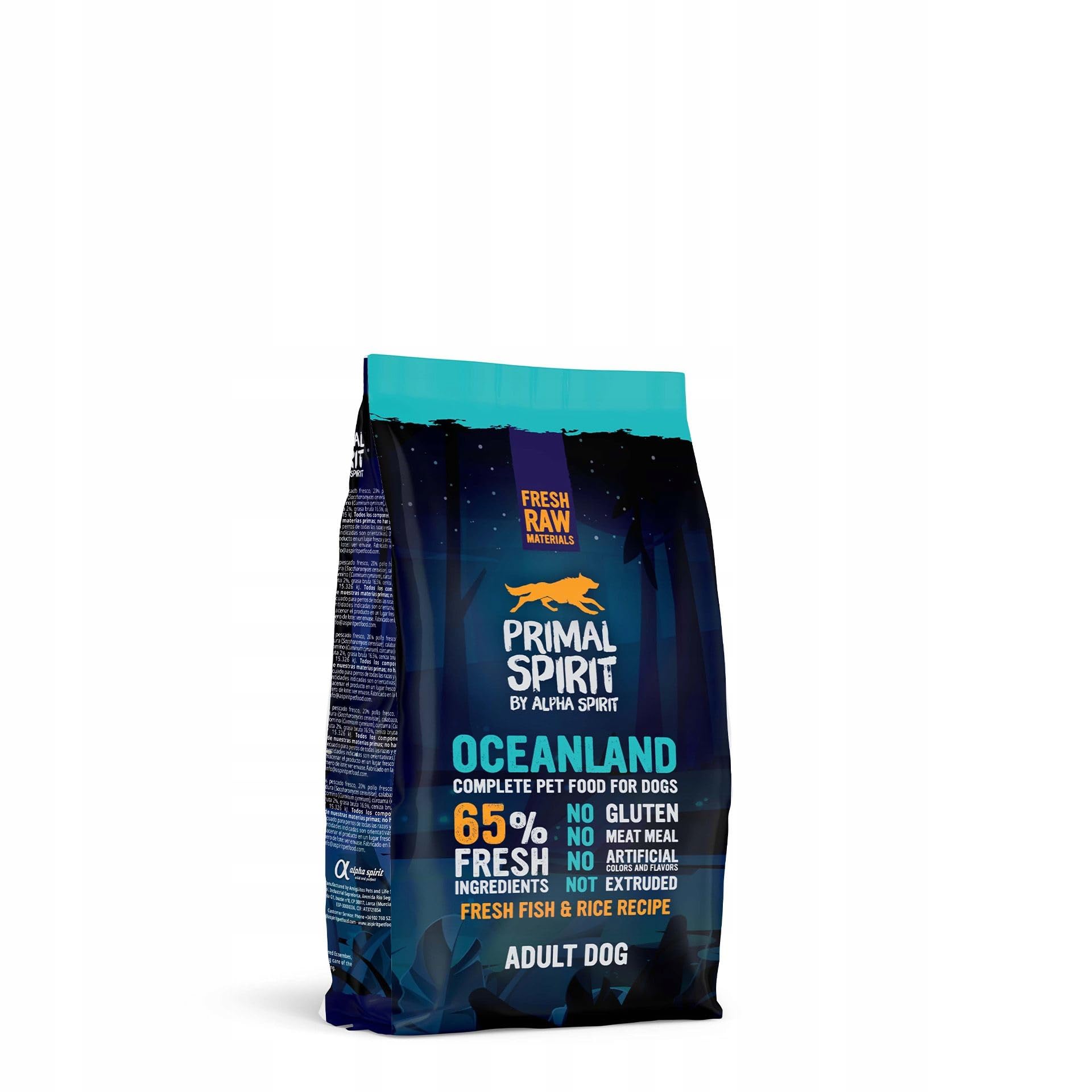 Alpha Spirit Canine Primal 65% OCEANLAND 12KG