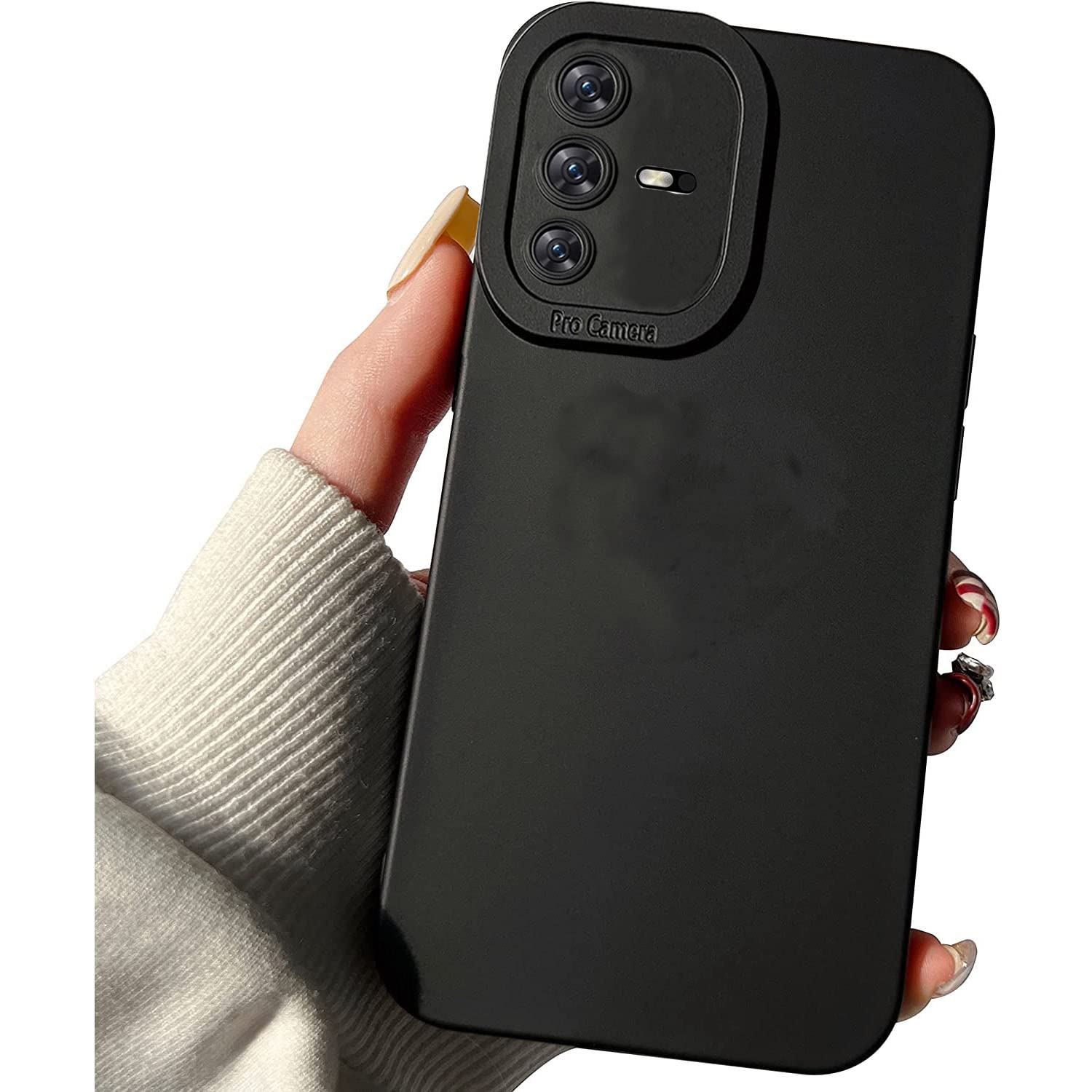 KC Back Cover for Vivo V23 5G, Shockproof Soft Bumper Silicone Case with Camera Protection (Black) (B0B4GBZDNX) Amazon Price History, Amazon Price Tracker