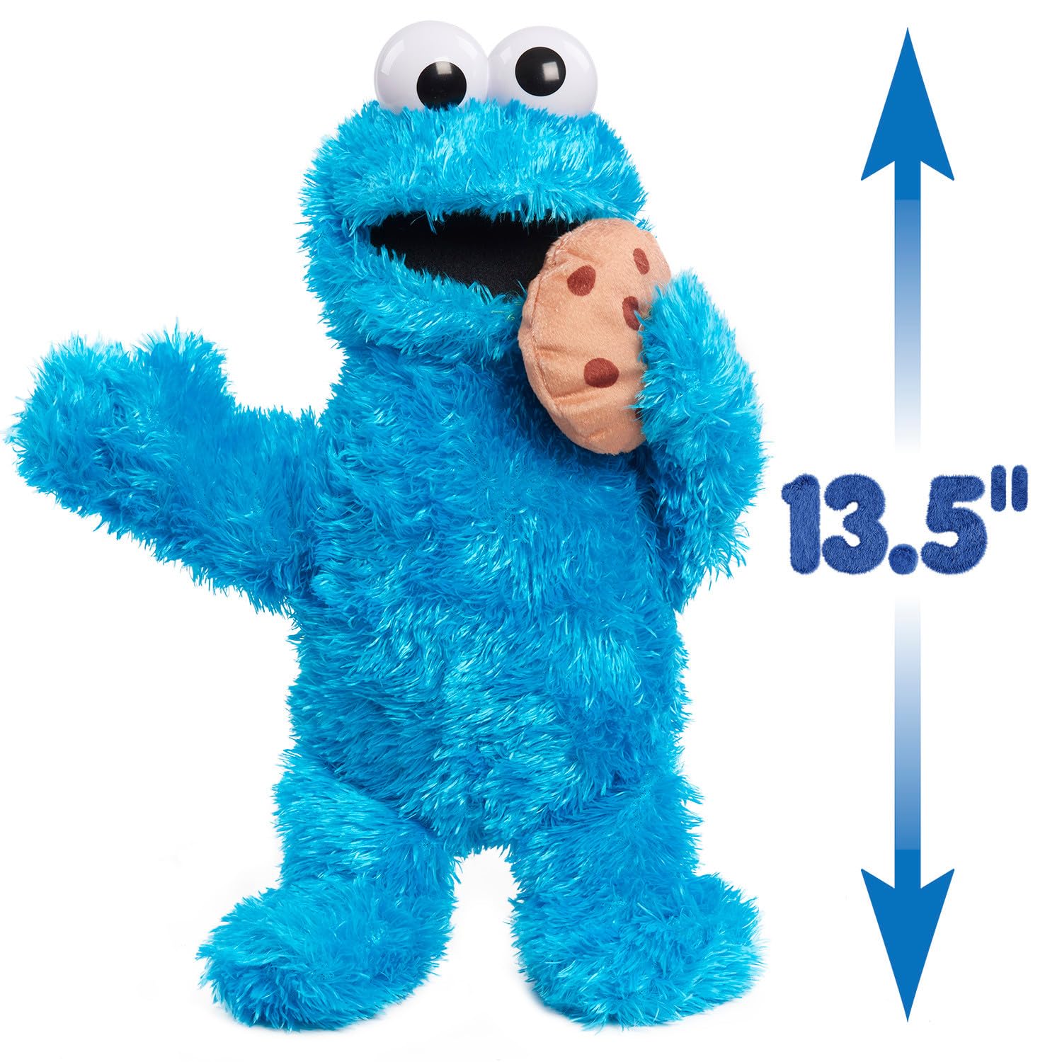 Amazon.com: Just Play Sesame Street 13.5-inch Nom Nom Cookie