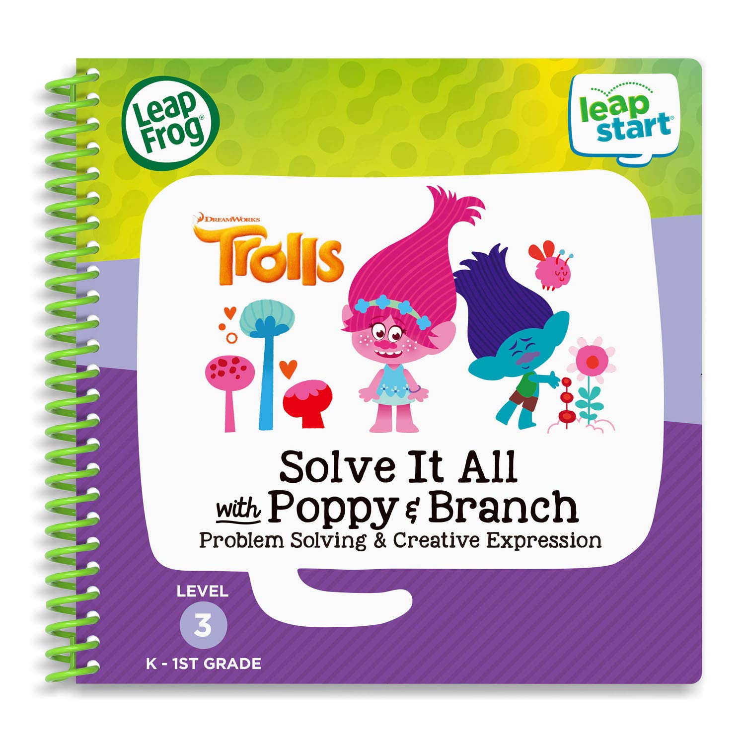 Amazon.com: LeapFrog LeapStart 3D Trolls Solve It All with Poppy