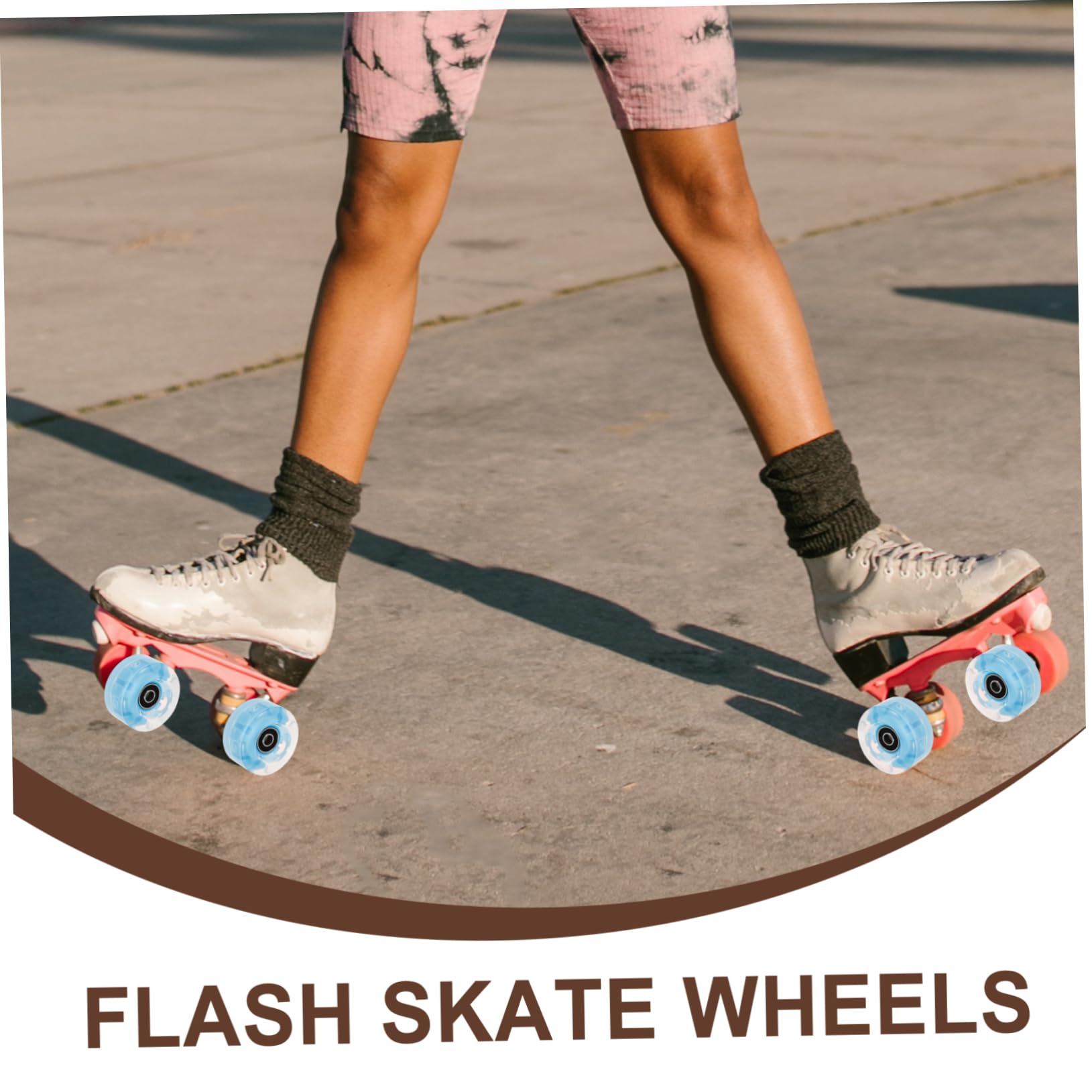 Patines De Brillo Rueda De Skate Ruedas De Patinaje sobre Ruedas Accesorios para Patines Ruedas De Patinaje Intermitentes Ruedas De Patines Aire Caucho
