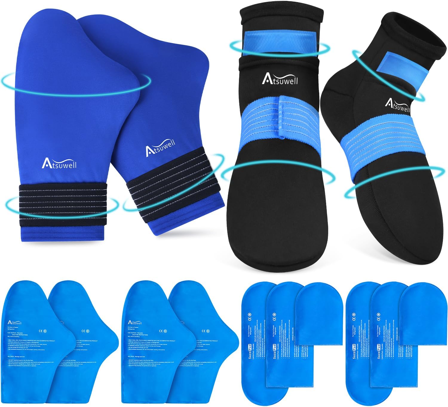 Atsuwell Chemo Care Package for Women and Men, Chemo Cold