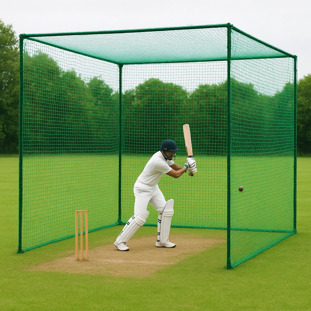 10x10 Nylon Cricket prectice net Thickness 18 ply (Aprox 1.5mm)