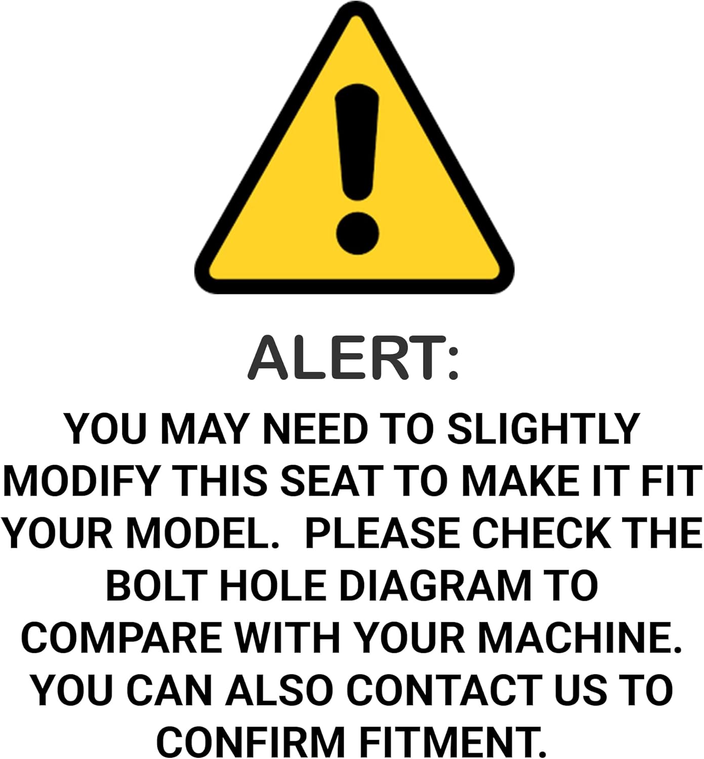 Riding Lawn Mower Garden Tractor Deluxe Seat for Variety of Brands (LMS2002) (Black)