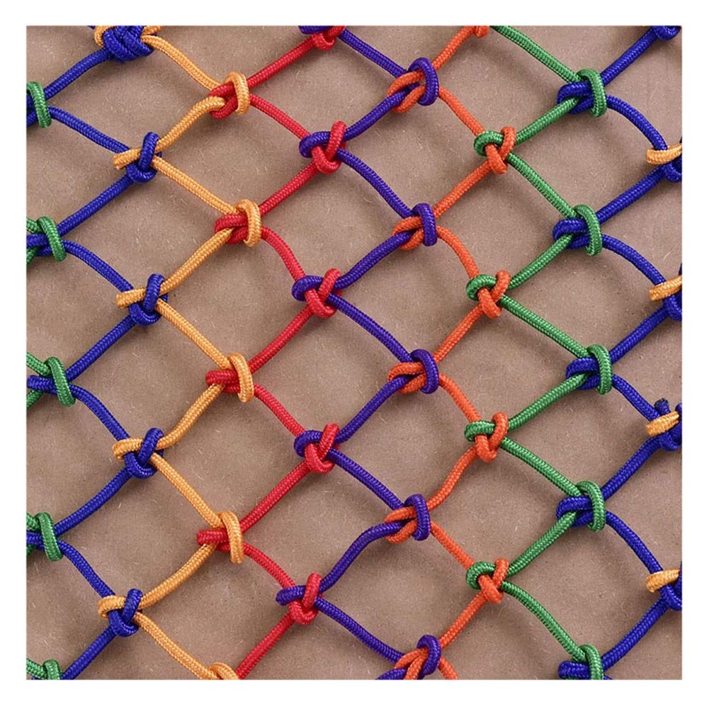 Red De Escalada Y Carga De Poliéster Resistente, Soporta Hasta 544 Kg, Con Bucles Fáciles De Instalar, Ideal Para Hamacas, Seguridad En Balcones Y Furgonetas