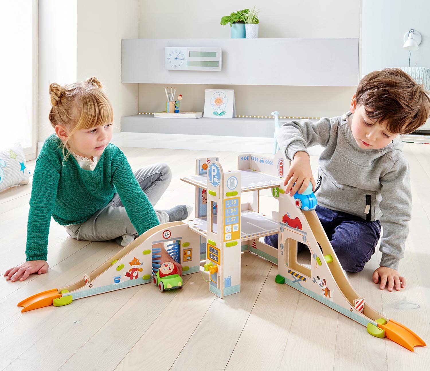 HABA Kullerbü - Spielbahn Parkhaus