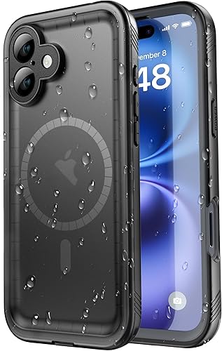 Miniatura 58 de SPORTLINK Funda para iPhone Air, IP68, impermeable, protección militar, cuerpo completo, resistente, a prueba de golpes, sellado 360, a prueba