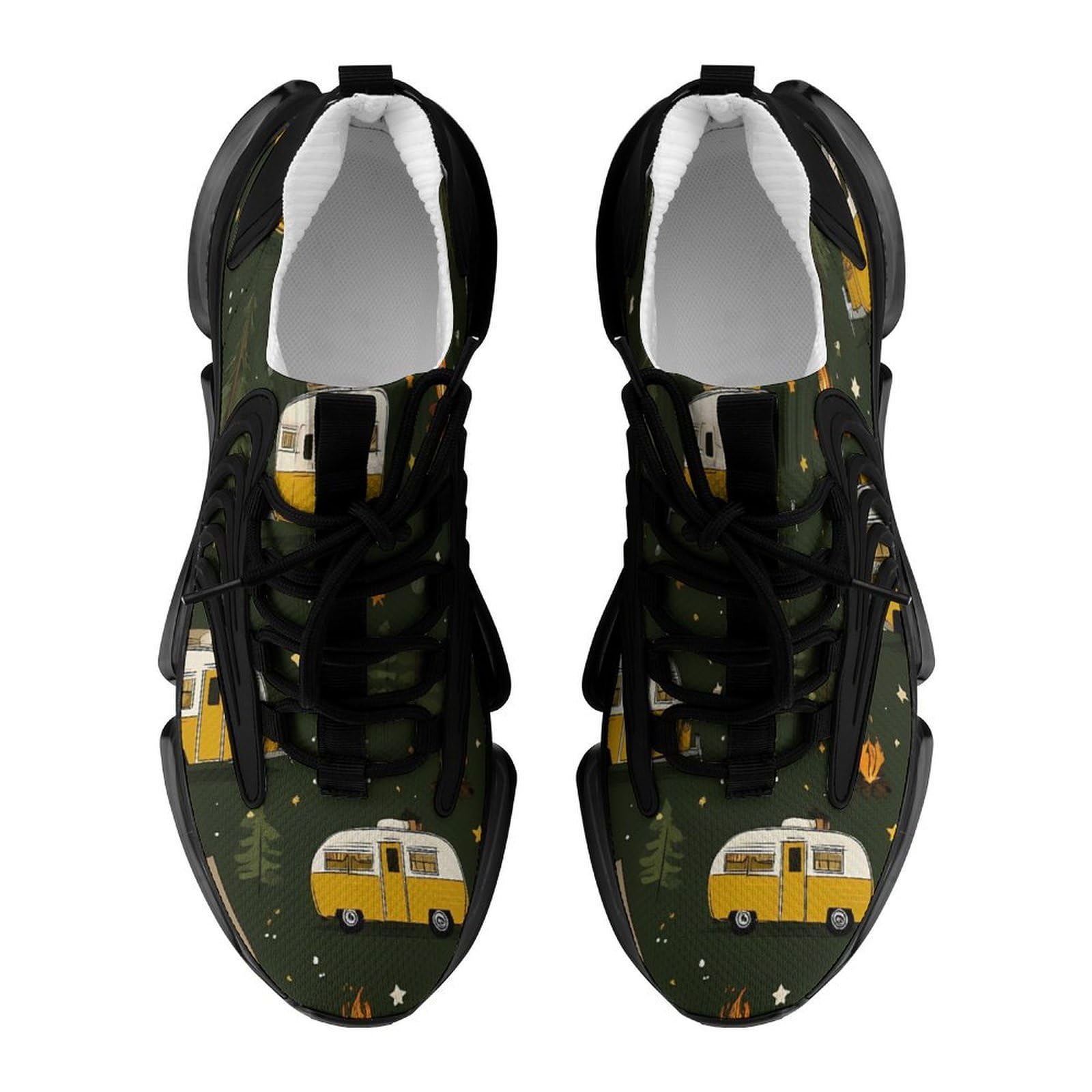 Camping Pattern Herren Laufschuhe