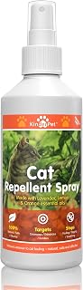 KinderPet Cat Repellent Spray Stop Cats Anti Fouling Cat Deterrent Stop Fouling Pooping Peeing Urinating Scratching Lavender Lemon Orange 250ml