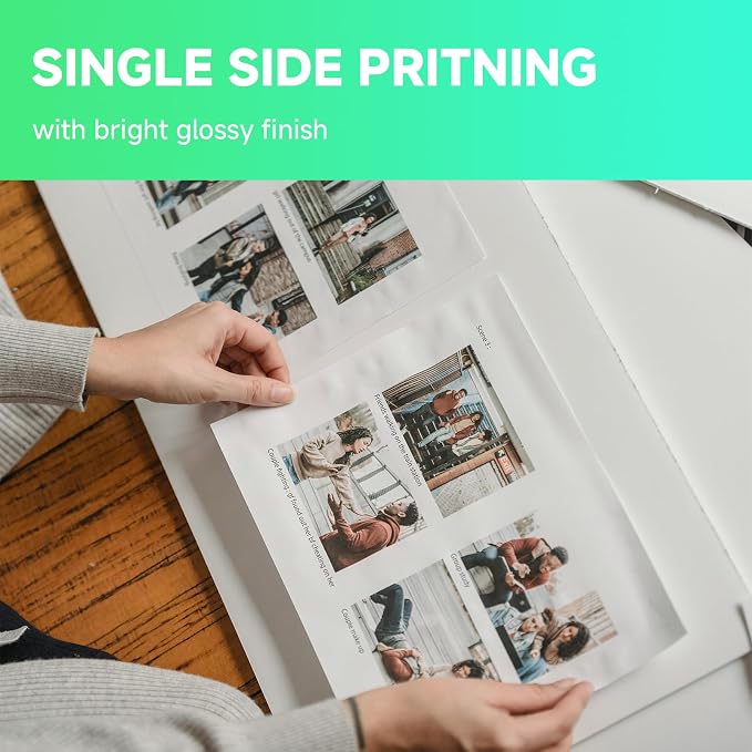 Papel fotográfico grueso 13x19 pulgadas 260gsm 60 hojas miniatura 6