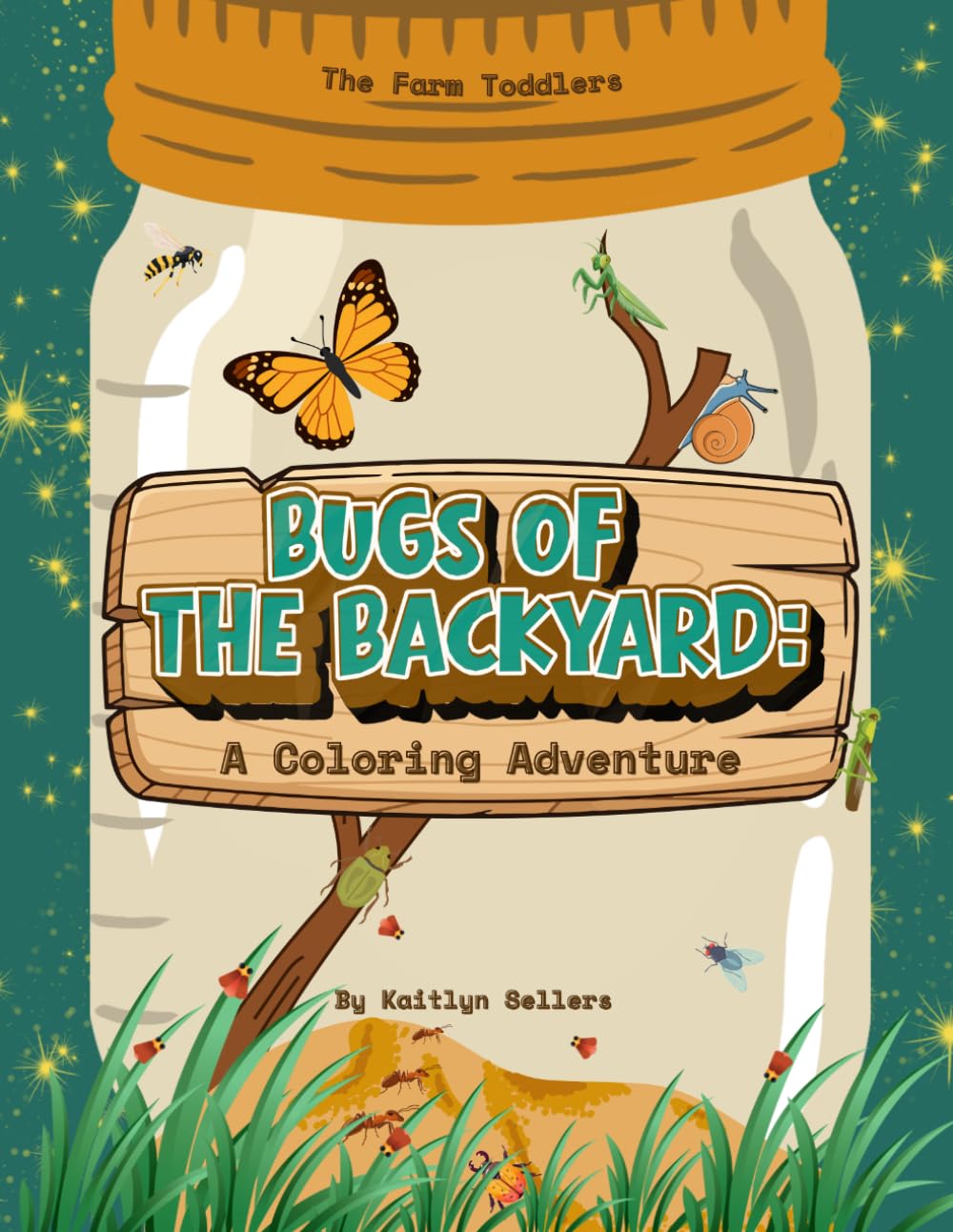 Bugs of the Backyard:: Coloring Adventure