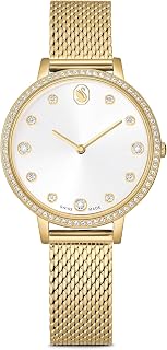 Swarovski Clarica Kollektion Uhr, Swiss Made, Metall-Armband