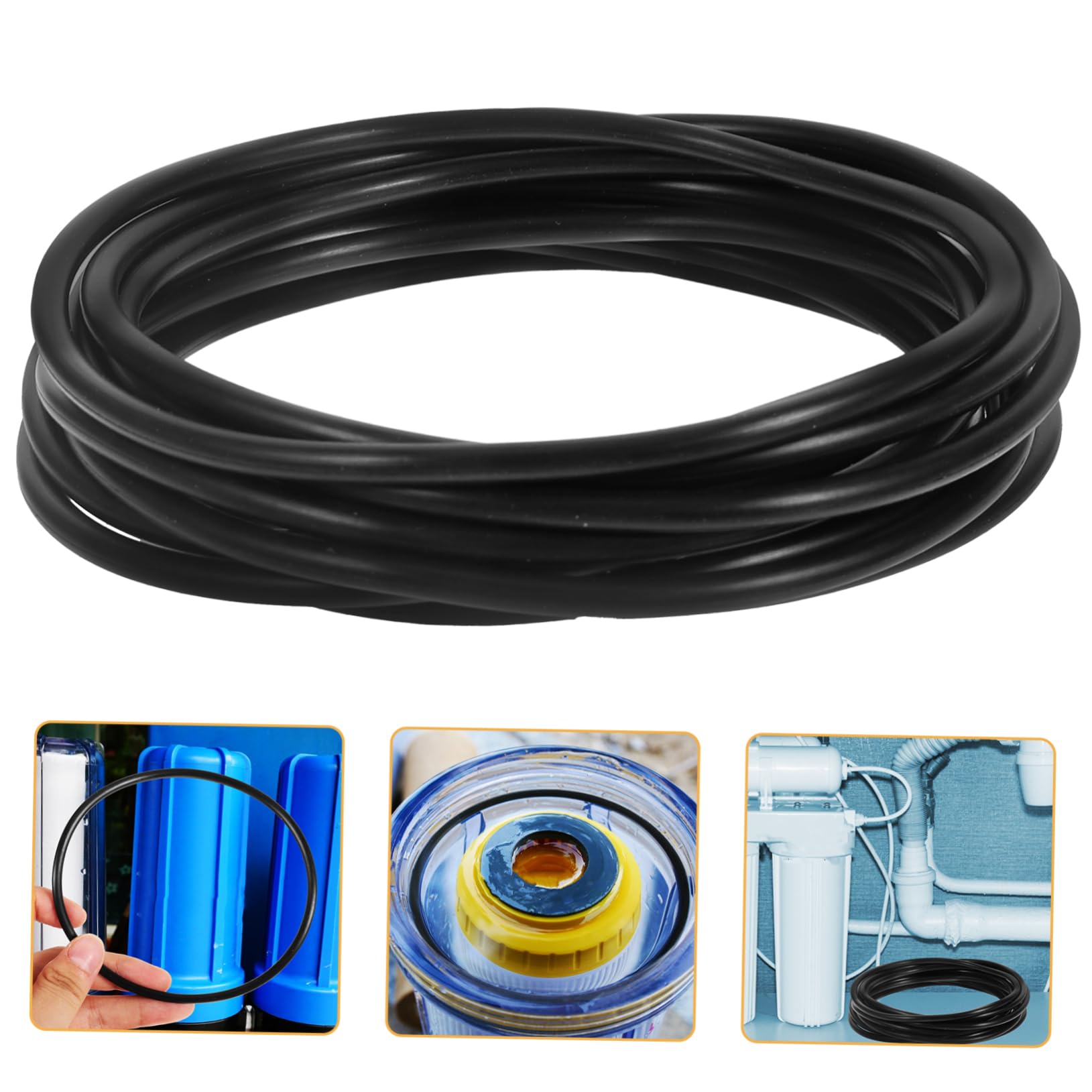 Alipis 4 Set Guarnizioni Assortite Per Depuratori Acqua Kit Per Sigillatura Facil E Resistente Oli Compatibile Con Filtri Ro E Rubinetti 10 Pezzi*4