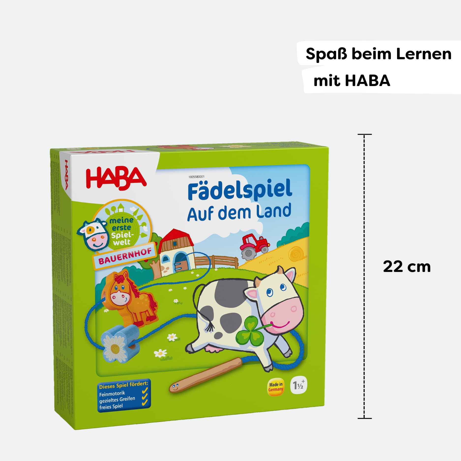 Haba Fädelspiel Auf dem Land