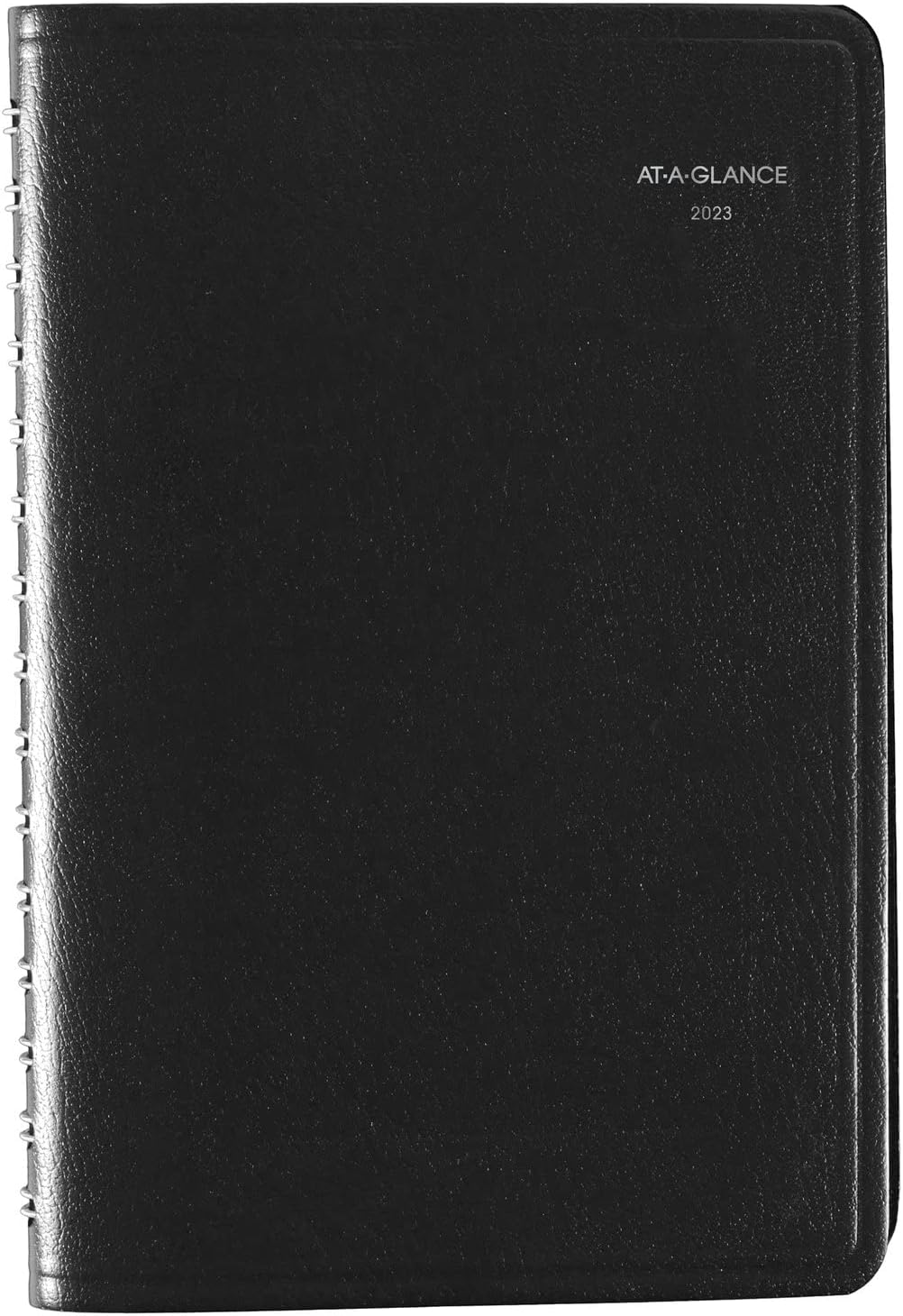 AT-A-GLANCE 2023 Daily Planner, DayMinder, Hourly Appointment Book, 5" x 8", Small, Hourly, Black (SK4400)