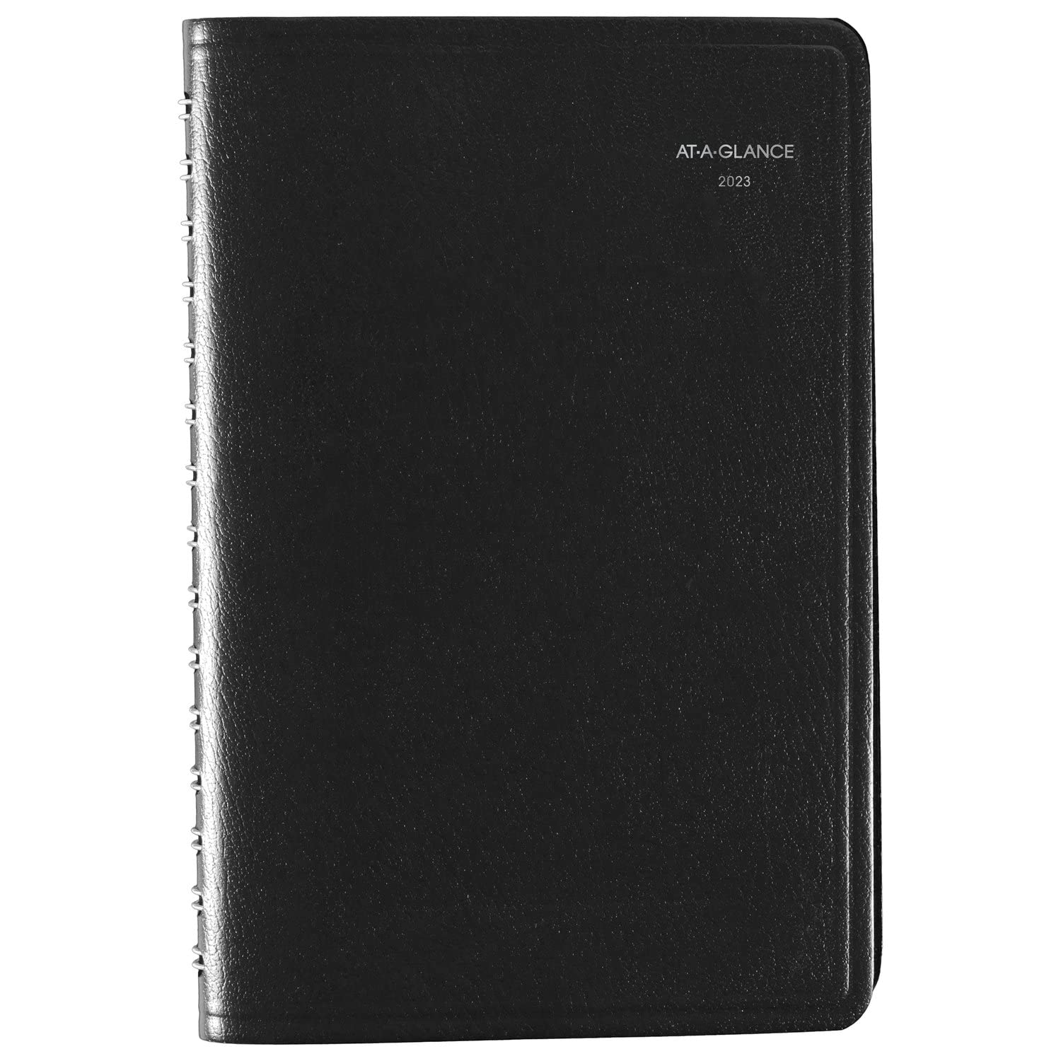 2023 Daily Appointment Book & Planner by AT-A-GLANCE, 5" x 8", Small, DayMinder, Black (SK4400)