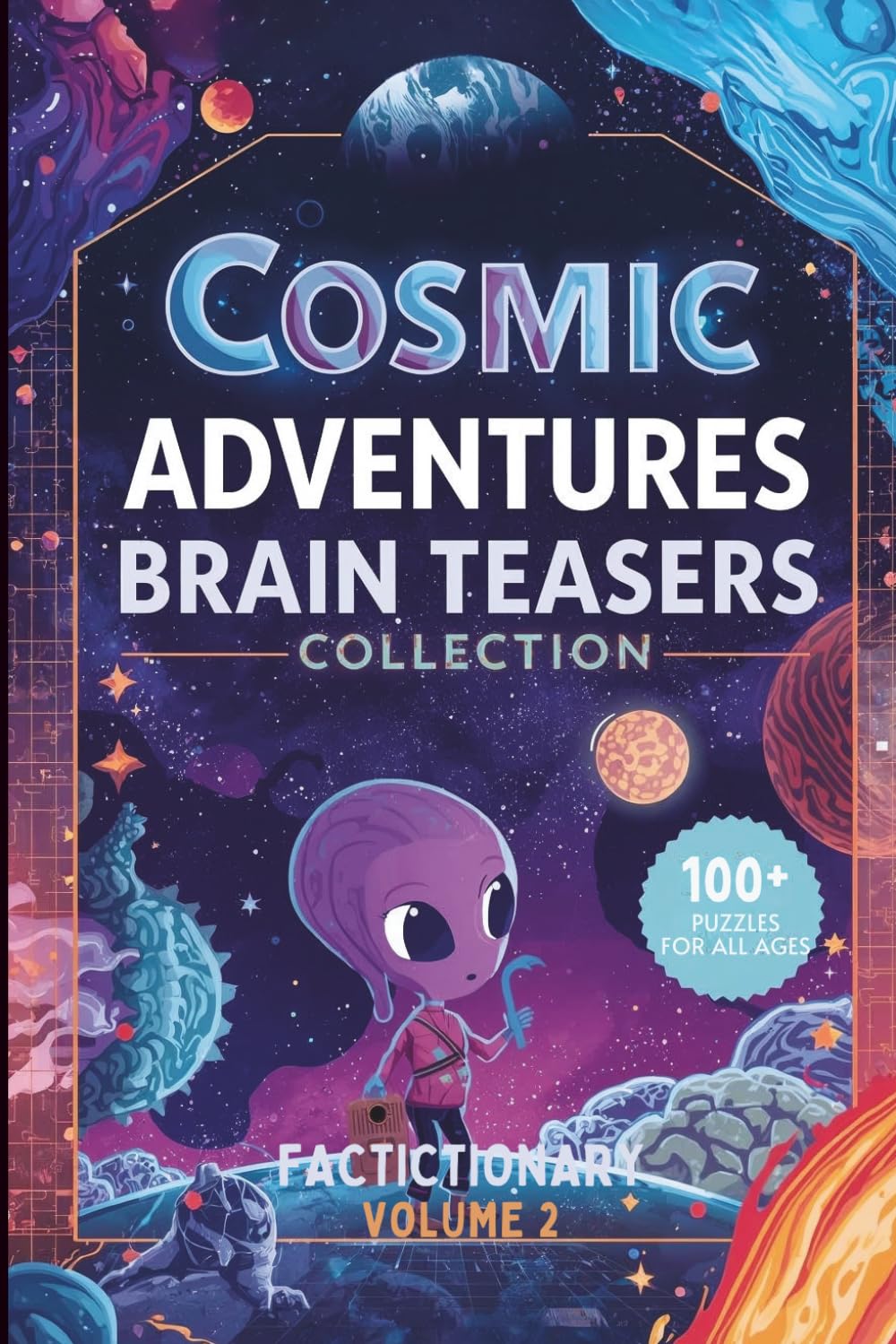 Cosmic Adventures Brain Teasers Collection: Vol. 2 (Sports Theme Word Games and Puzzles)