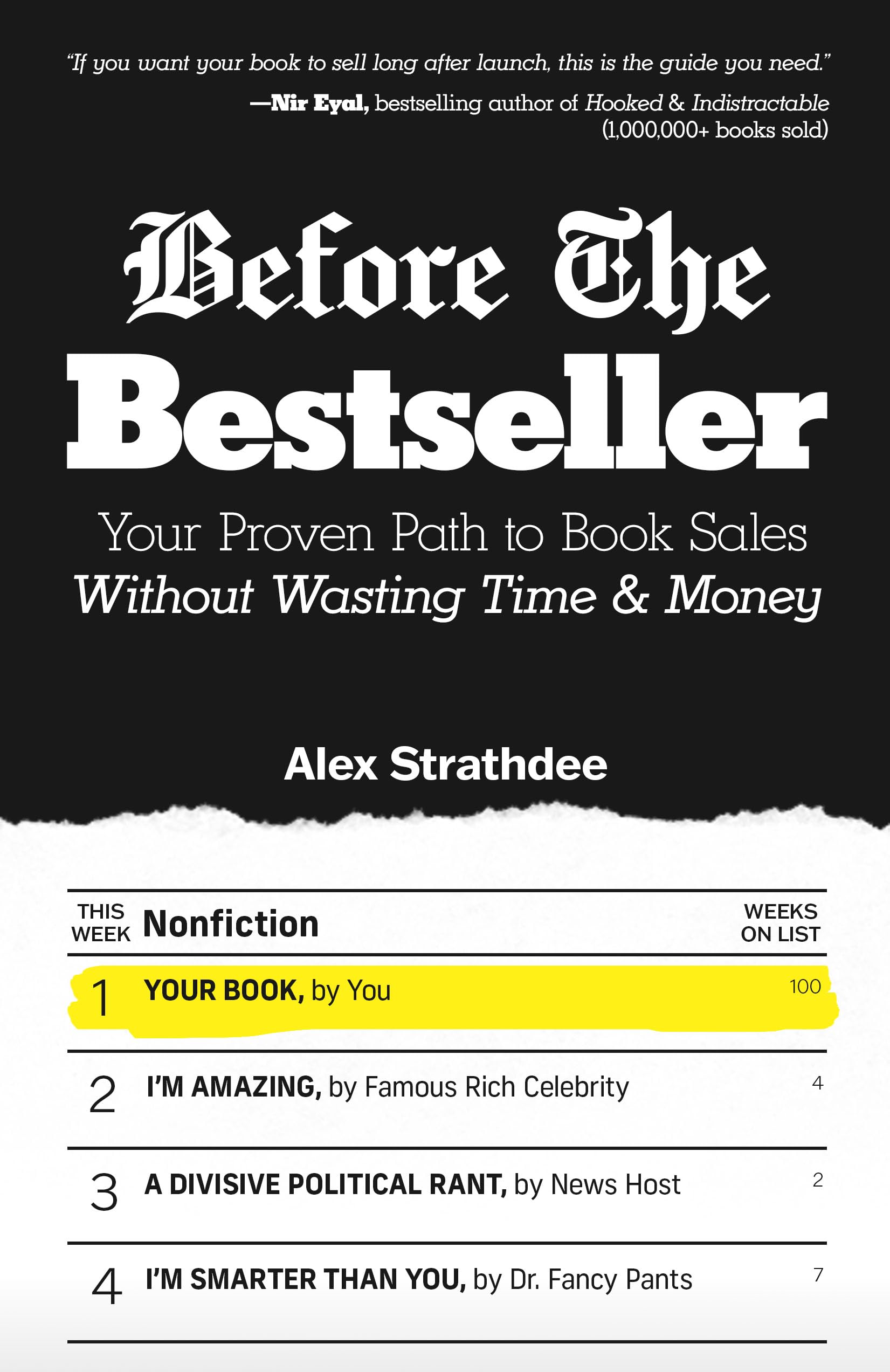 Before The Bestseller: Your Proven Path to Book Sales Without Wasting Time & Money