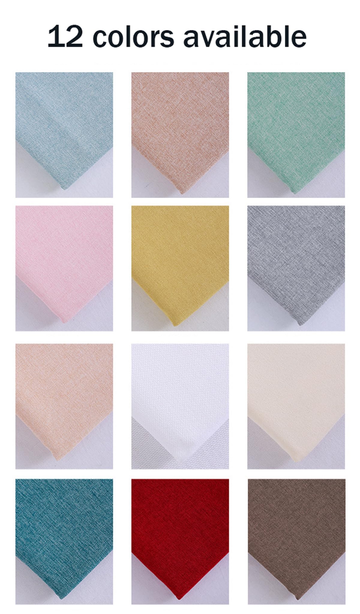Mantel Redondo Antimanchas, Mantel Revestido Impermeable, fácil de Limpiar,Beige Diámetro 240 cm