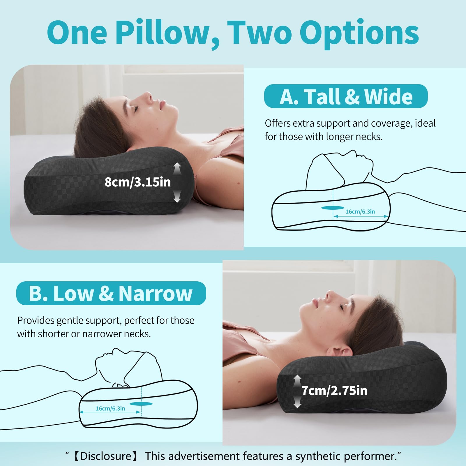 pozico Almohadillas para orejas con agujero, diseño de mariposa, para dormir de lado, almohadillas suaves para el dolor de oído y puntos de presión, relleno de algodón ajustable y funda lavable, color