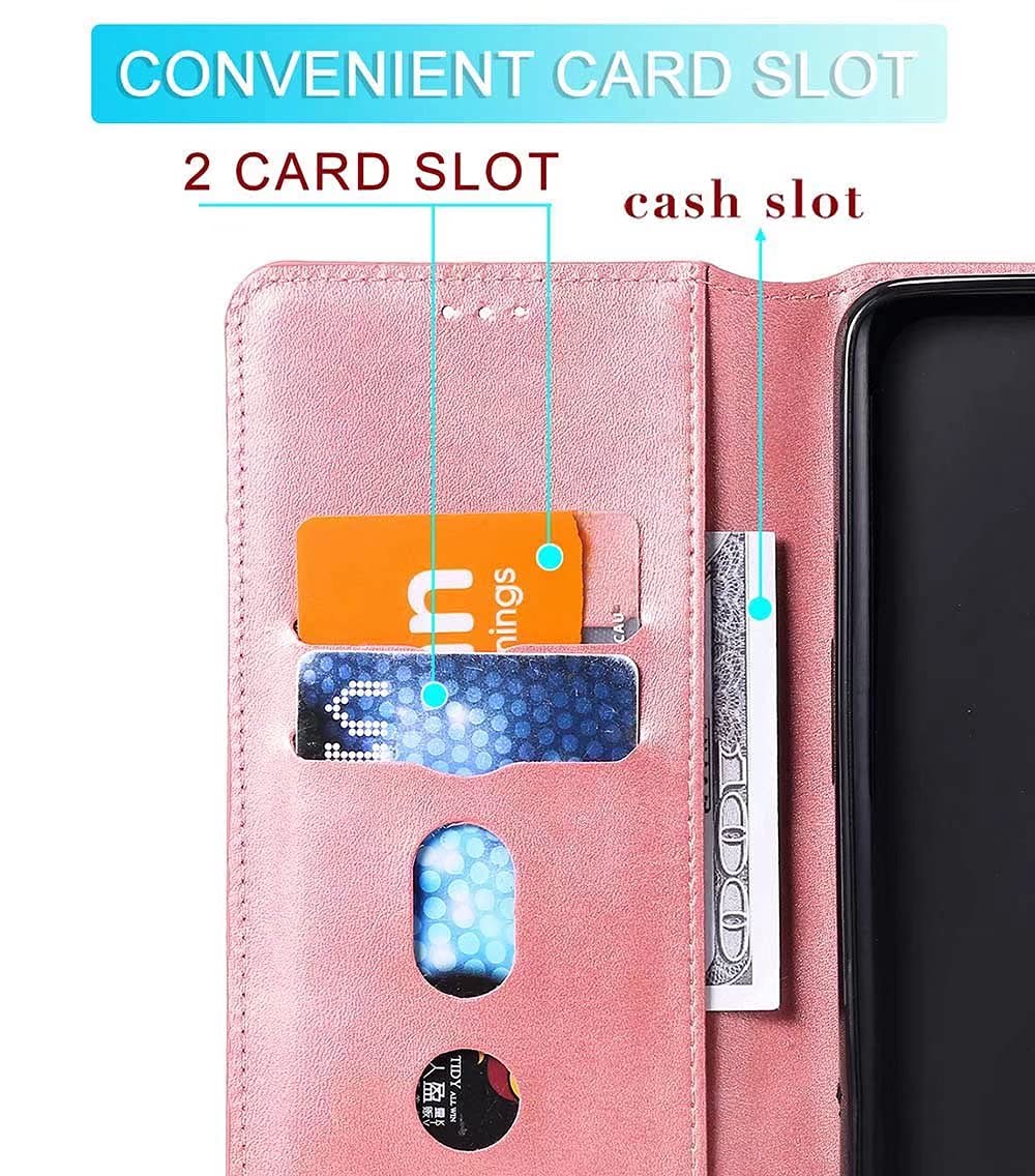 SEAHAI Case For OPPO Reno 8 5G  Reno8 5G  Leather PU Wallet Folio Stand Case Ultra Thin Shockproof Cover Kickstand With Credit Card Slots Tpu Shell Magnetic Close Blue
