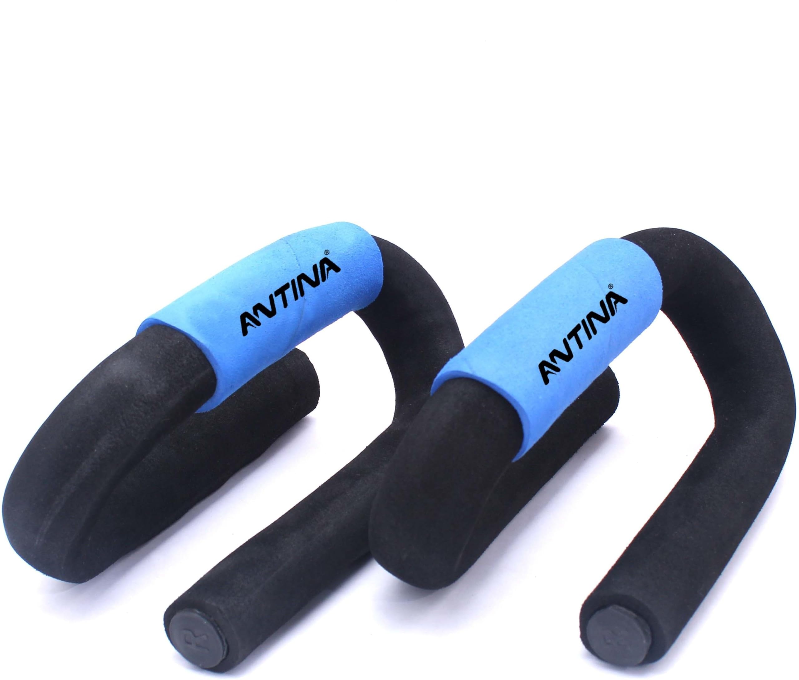 Portable S-Shape Pushup Stand dip bar Non-Slip Proof for Home Gym Push-up Bar ()-image-6
