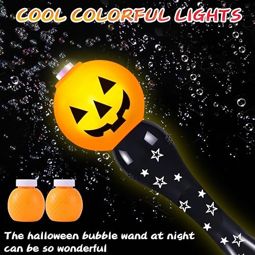 Miniatura 4 de Tlkiaa Varita de burbujas de unicornio para niñas, máquina sopladora de burbujas de princesa con relleno ligero de calcetines de Navidad, juguete