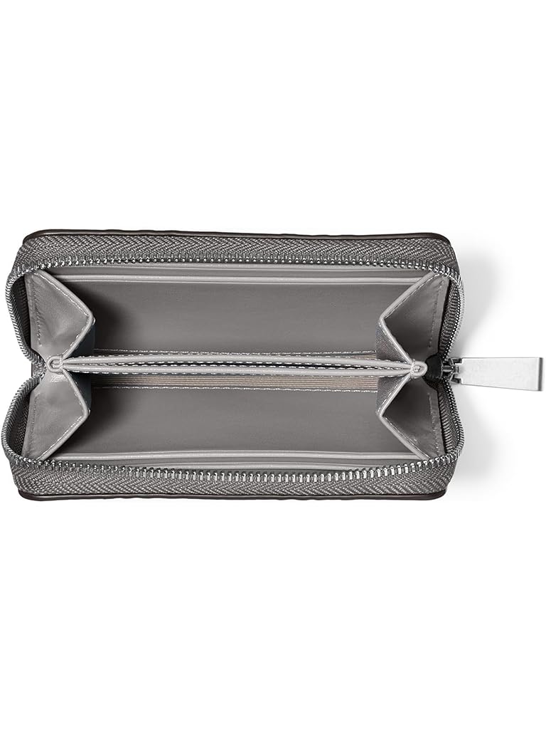 Black Michael Kors Jet Set Small Zip Around Card Case