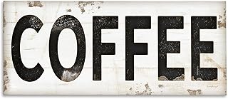 Stupell Industries COFFEE Typography Vintage Sign Canvas Wall Art, Multi...