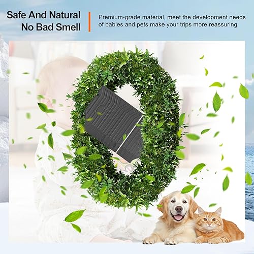 Miniatura 6 de powoq Alfombrilla para respaldo trasero compatible con Honda Civic Hatchback 2022-2026, protector de asiento trasero, alfombrilla de repuesto para