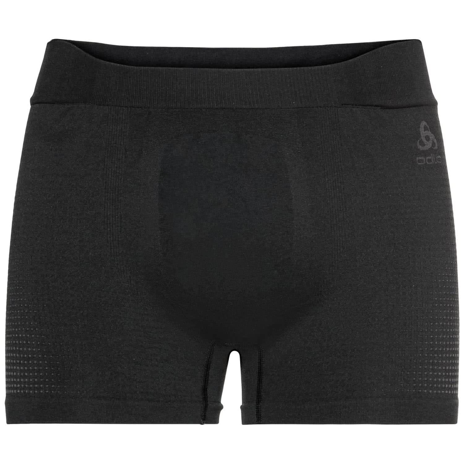 Odlo Funktionsunterwäsche für Herren Performance Warm | Atmungsaktive Schwarze Boxershorts | Thermounterwäsche für den Winter