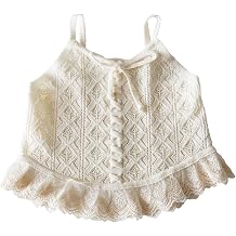 HOOLCHEAN Baby Girls Summer Thin Knit Wide Camisole Shirt Toddler Swing Top