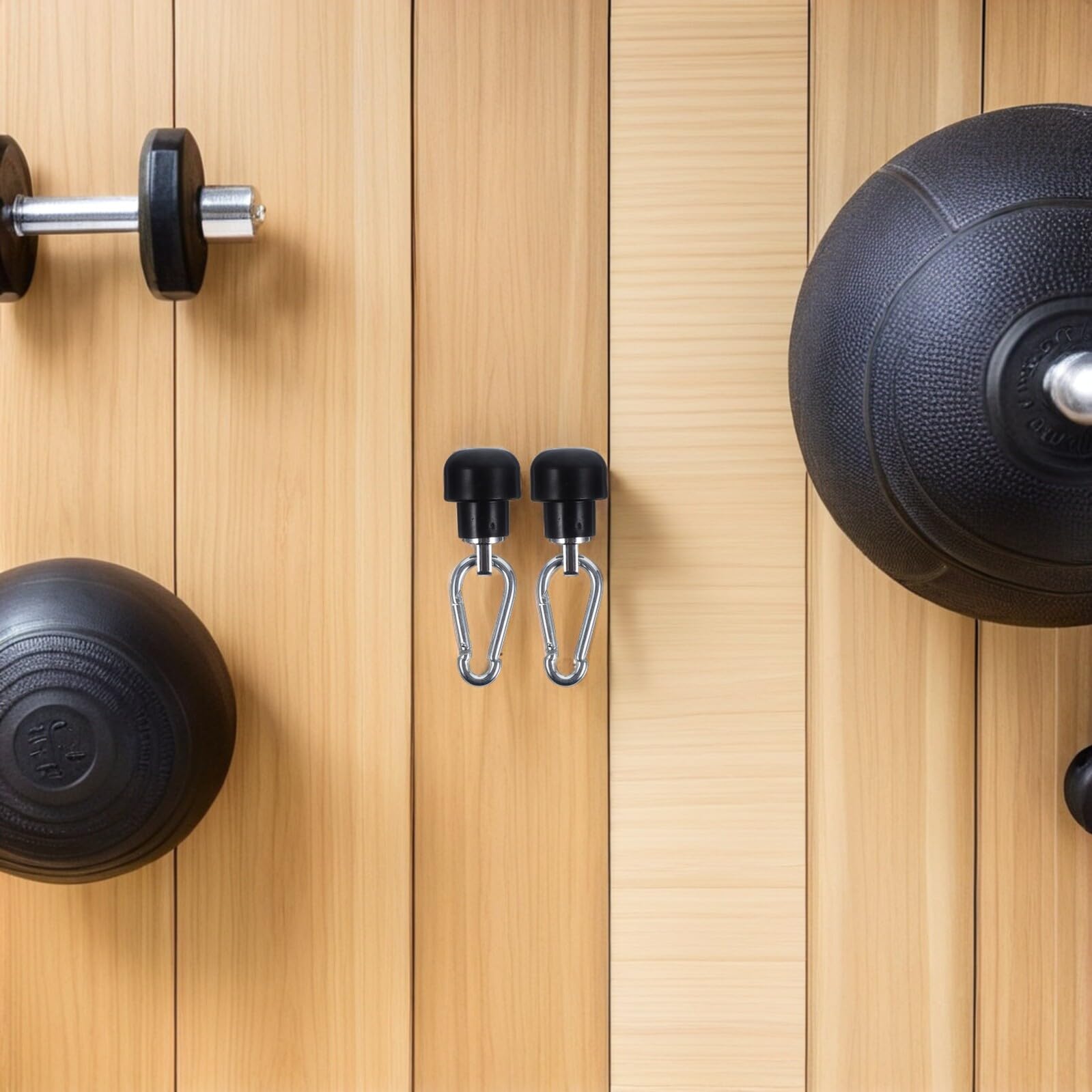Drahtseilklemmen für Fitnessgeräte, 3 Stück aus Eisen und Kunststoff | Drahtseil und Seilzugsystem, Workout und Exercise, Universell Kompatibel