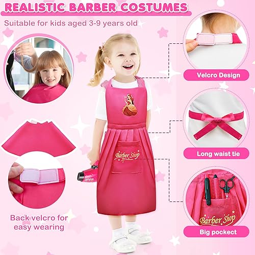 Miniatura 6 de Juguetes para niñas, juego de peluquería para niñas pequeñas, accesorios de muñeca, juguetes de peluquería para niños, juguetes para niñas de 3, 4,