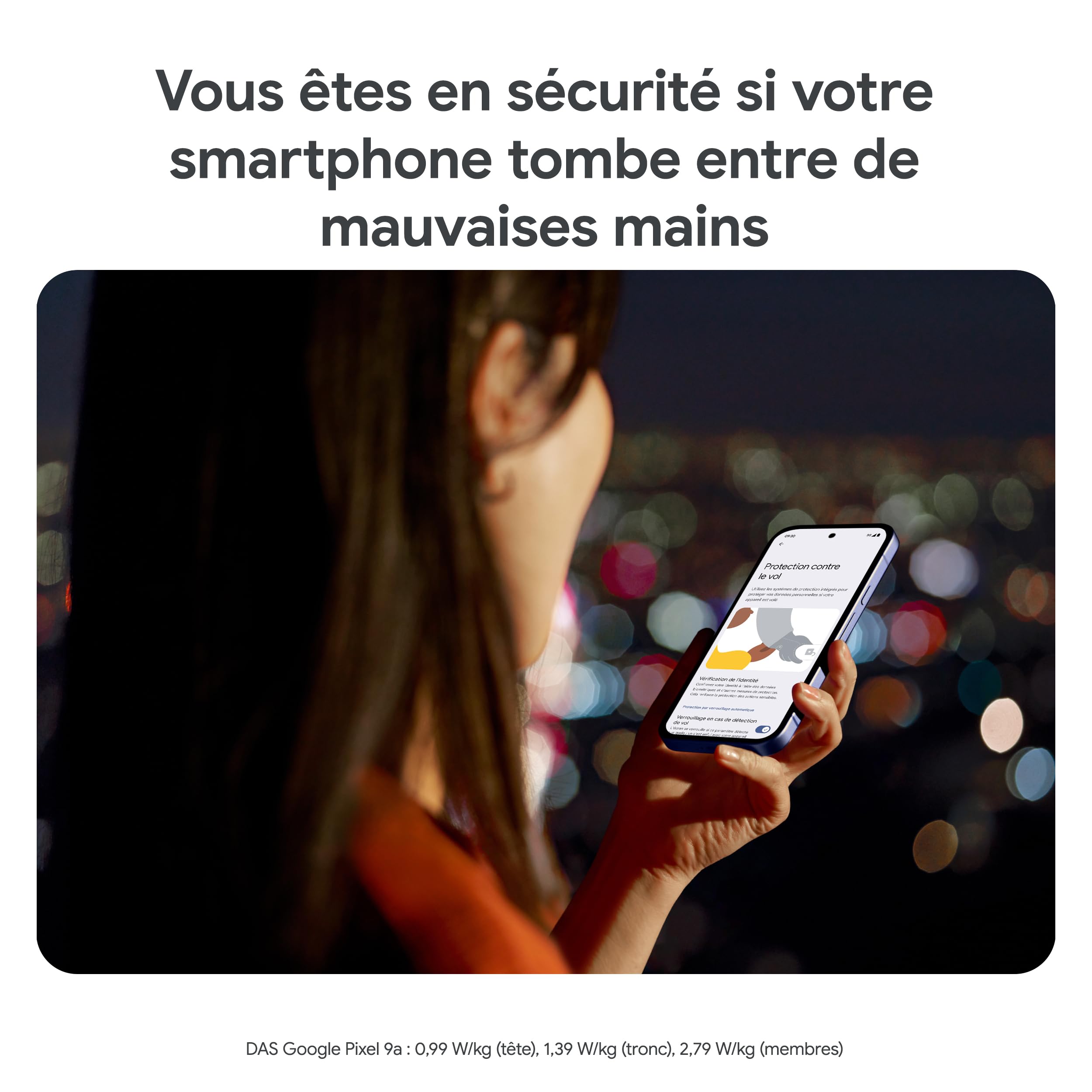 Google Pixel 9a – Smartphone Android débloqué avec Appareil Photo IA, Batterie Longue durée et sécurité Robuste – Noir Volcanique, 128GB